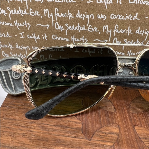 Chrome Hearts GRITT Sunglasses - Picture 4 of 9